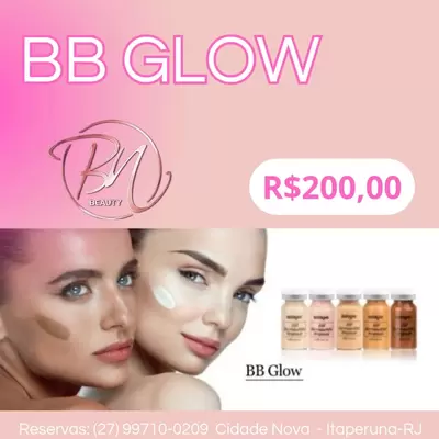 BB Glow  (pele de porcelana)