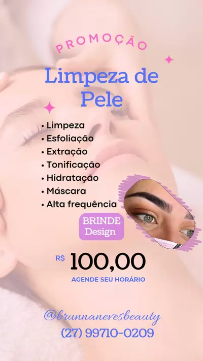 Limpeza de pele profunda